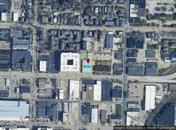  225 N Park Ave, Indianapolis, IN Parcel Map