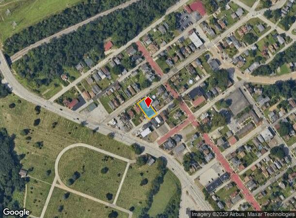  207 5Th St, Dravosburg, PA Parcel Map