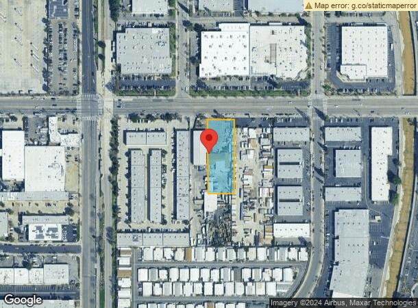  21310 Nordhoff St, Chatsworth, CA Parcel Map