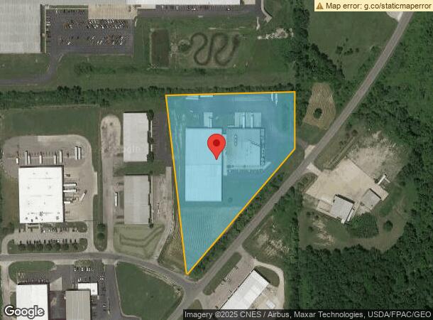  1711 N Main St, Mansfield, OH Parcel Map