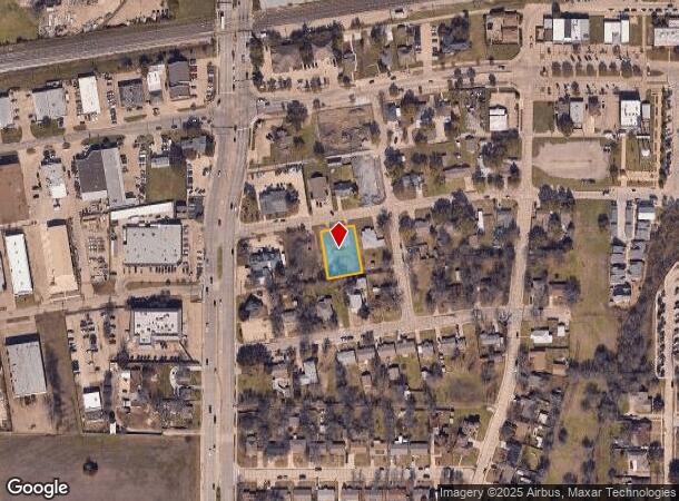  3510 Dennis St, Rowlett, TX Parcel Map