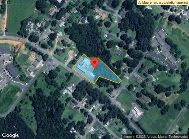  7979 W Franklin St, Mount Pleasant, NC Parcel Map