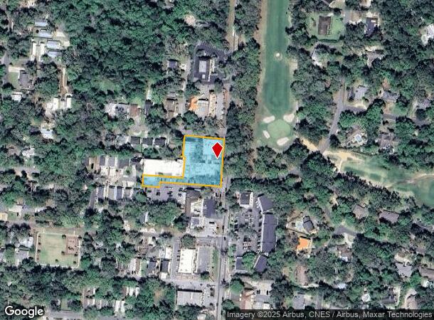  3615 Frederica Rd, Saint Simons Island, GA Parcel Map