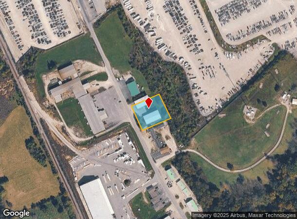  1030 Industry Rd, Lawrenceburg, KY Parcel Map