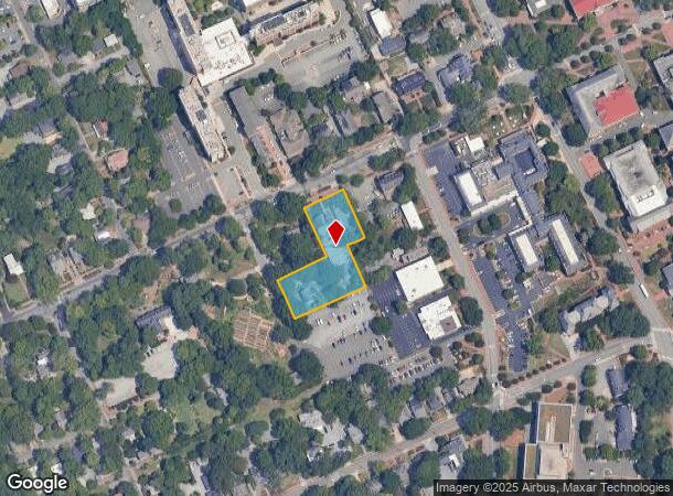  211 W Cameron Ave, Chapel Hill, NC Parcel Map