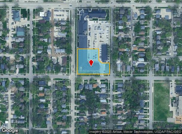  1117 University Dr N, Fargo, ND Parcel Map