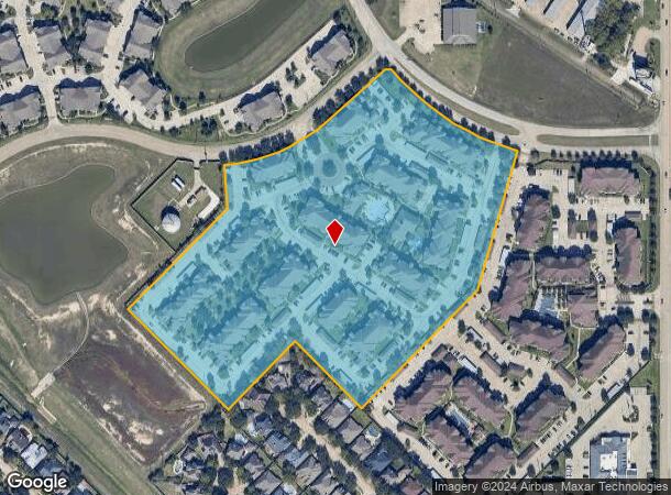  1111 Falcon Park Dr, Katy, TX Parcel Map