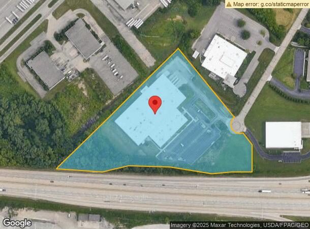  7801 Technology Blvd, Dayton, OH Parcel Map