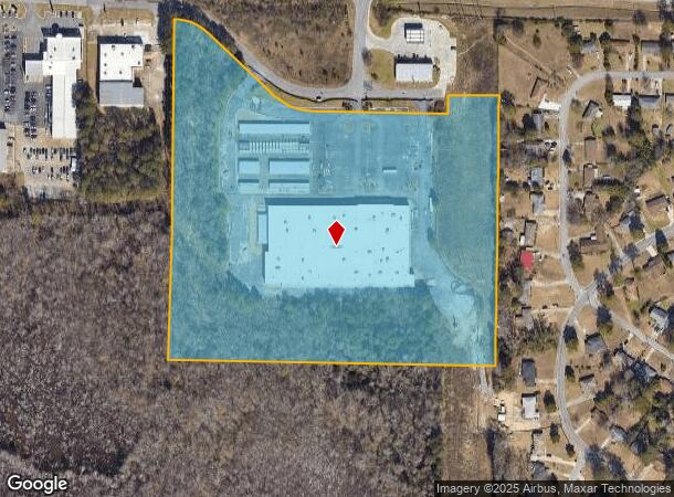  1900 Paul Walsh Dr, Macon, GA Parcel Map