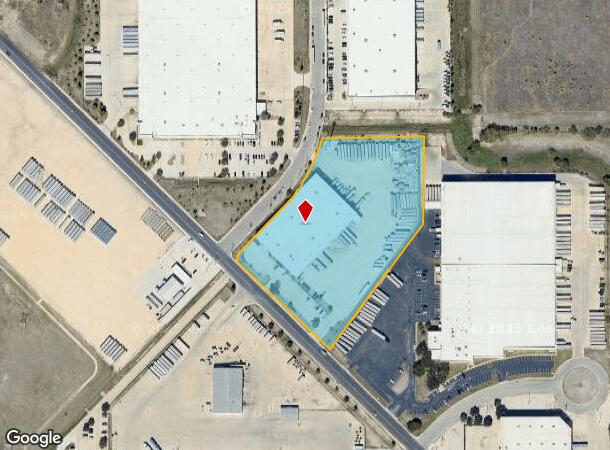  1618 Cornerway Blvd, San Antonio, TX Parcel Map