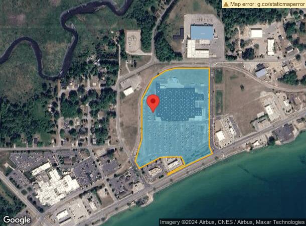  621 E Lake St, Tawas City, MI Parcel Map