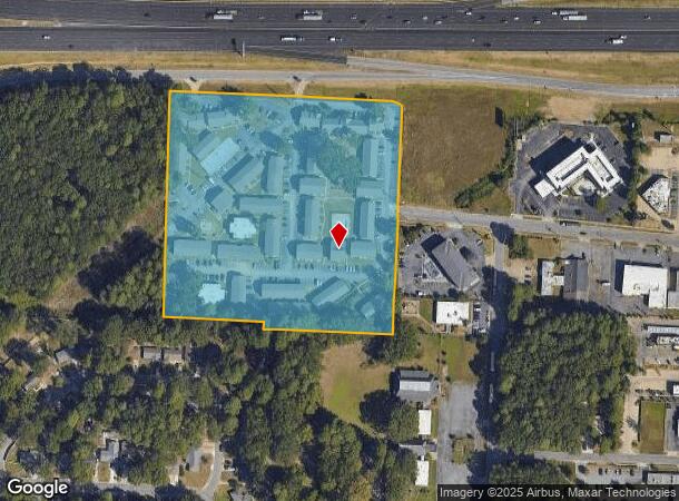 8701 Interstate 30, Little Rock, AR Parcel Map