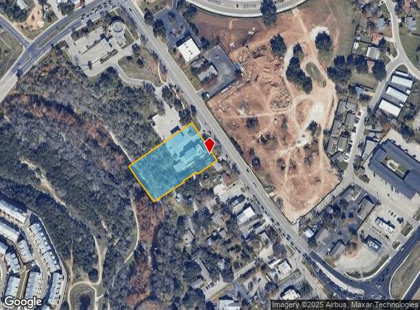1402 Williams Dr, Georgetown, TX Parcel Map