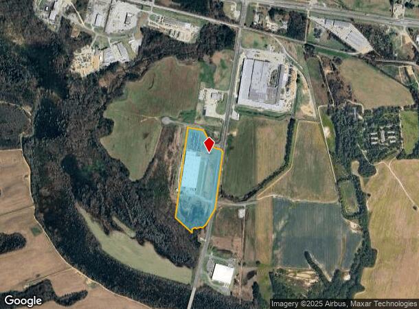1650 Boone Blvd, Northport, AL Parcel Map