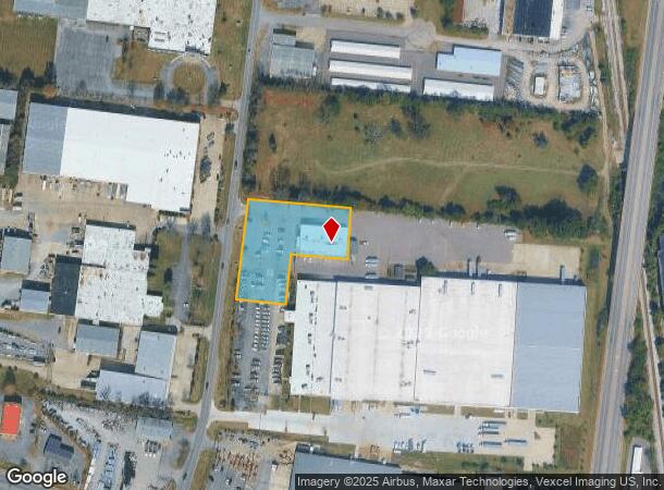 1203 Park Ave, Murfreesboro, TN Parcel Map