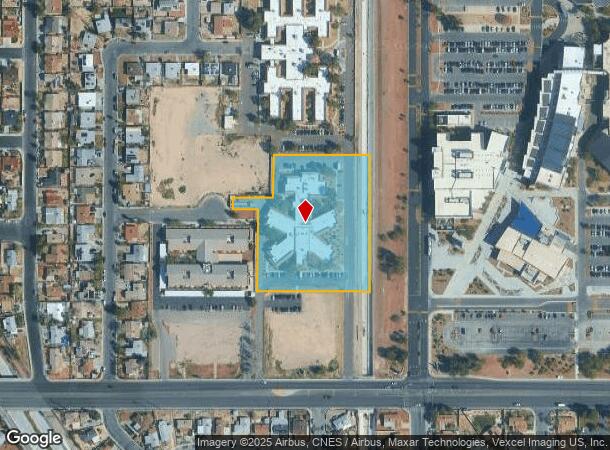  2856 E Cheyenne Ave, North Las Vegas, NV Parcel Map