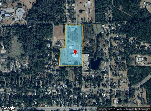 1295 Rocky Branch Rd, Monticello, FL Parcel Map