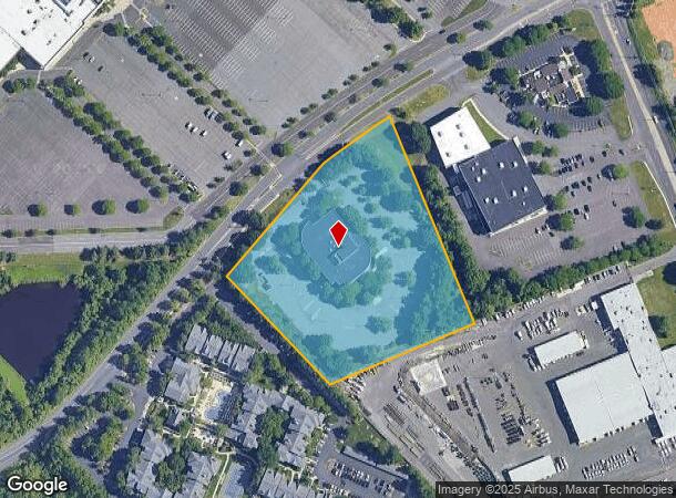 101 Grovers Mill Rd, Lawrence Township, NJ Parcel Map