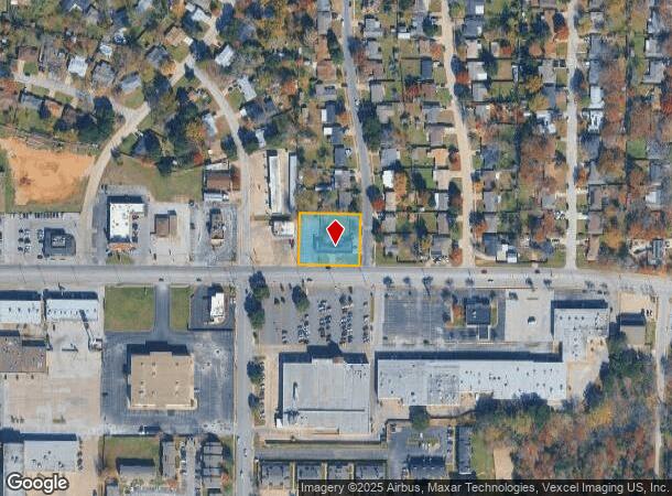  801 Russell Ln, Bedford, TX Parcel Map