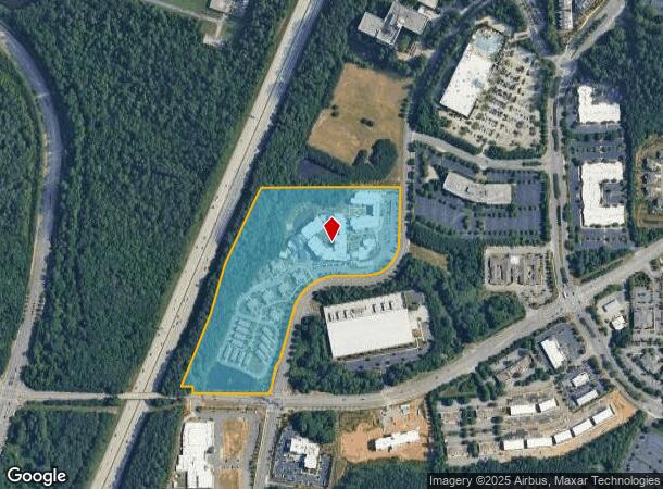  12300 Morris Rd, Alpharetta, GA Parcel Map