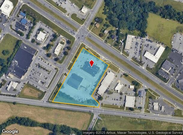 1460 W Patrick St, Frederick, MD Parcel Map