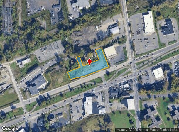 1861 Erie Blvd E, Syracuse, NY Parcel Map
