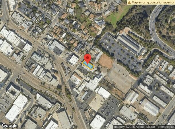  1221 Cushman Ave, San Diego, CA Parcel Map