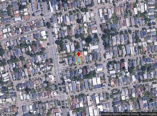 1523 Fairview St, Berkeley, CA Parcel Map