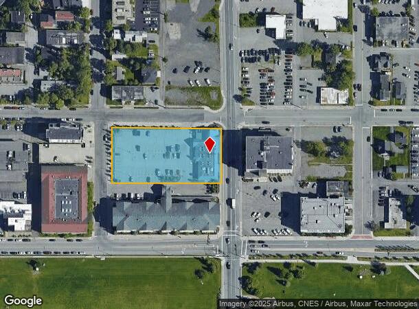  1100 W 8Th Ave, Anchorage, AK Parcel Map