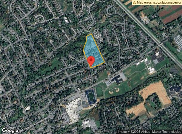  701 E Willow St, Elizabethtown, PA Parcel Map