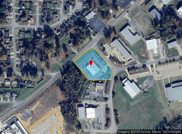 1909 N 2Nd St, Cabot, AR Parcel Map