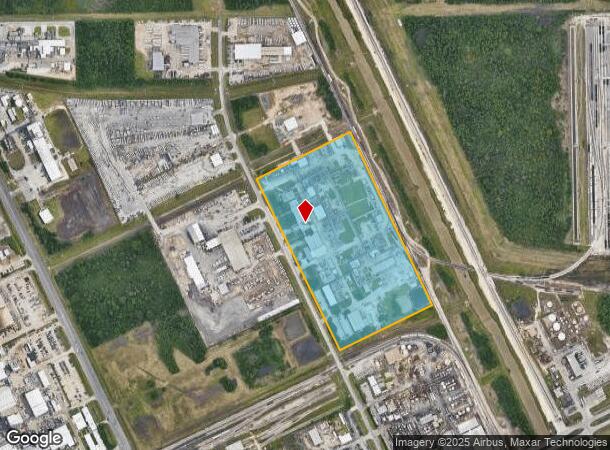 10001 Chemical Rd, Pasadena, TX Parcel Map