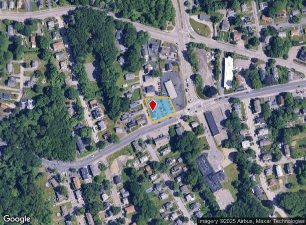 1420 Main St, Worcester, MA Parcel Map