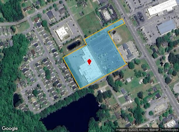  1313 N Road St, Elizabeth City, NC Parcel Map