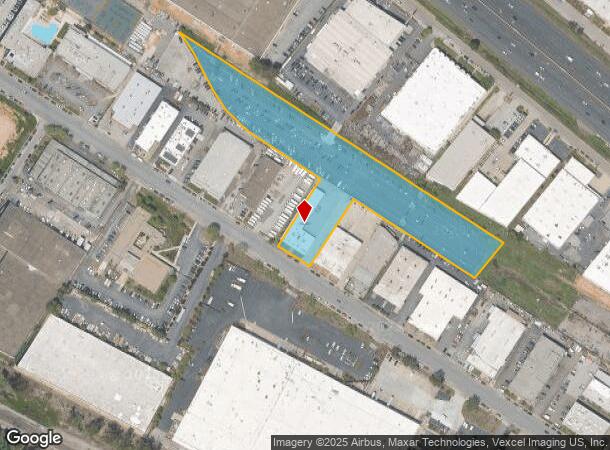 1616 Rollins Rd, Burlingame, CA Parcel Map