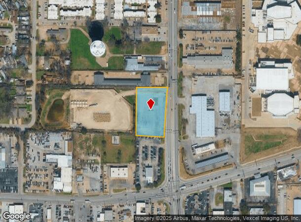 312 N Collins St, Arlington, TX Parcel Map