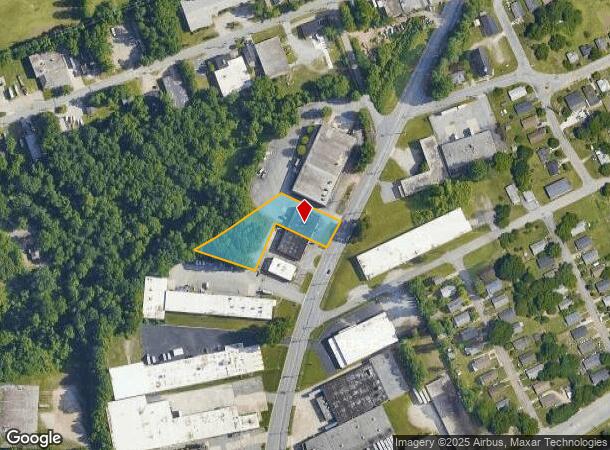 1926 W Green Dr, High Point, NC Parcel Map