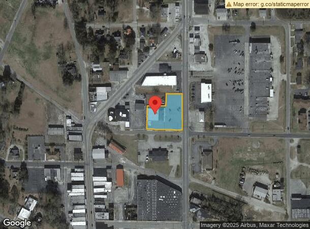  103 N Walnut St, Fairmont, NC Parcel Map