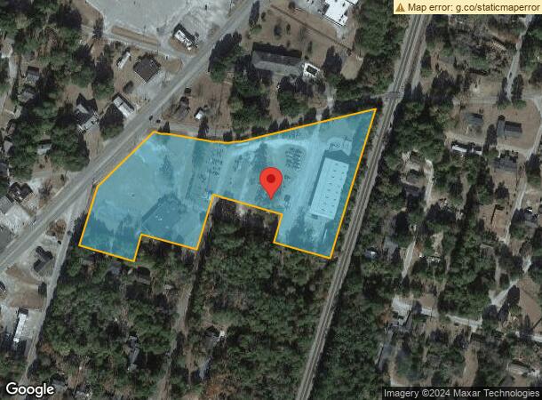  1500 N Longstreet St, Kingstree, SC Parcel Map