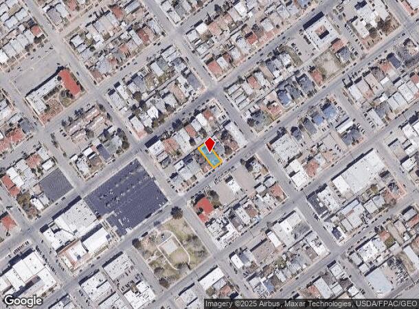  1013 Montana Ave, El Paso, TX Parcel Map