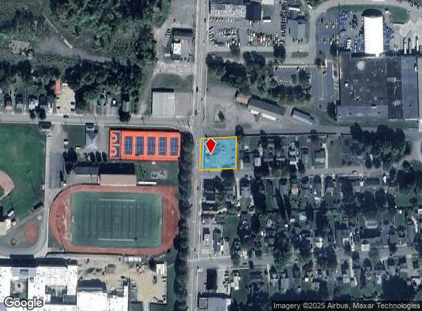 167 Seneca St, Hornell, NY Parcel Map