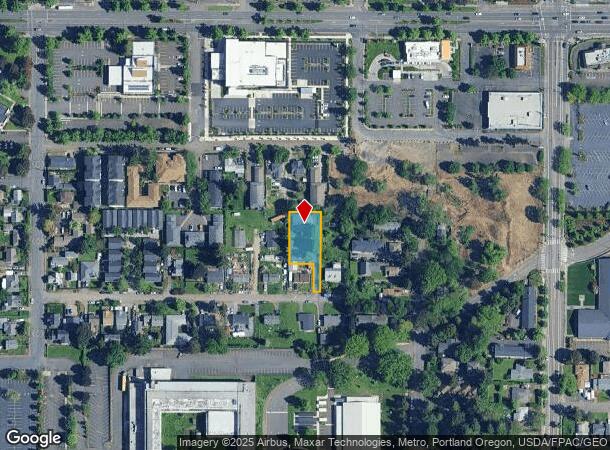  8913 Se Rhone St, Portland, OR Parcel Map