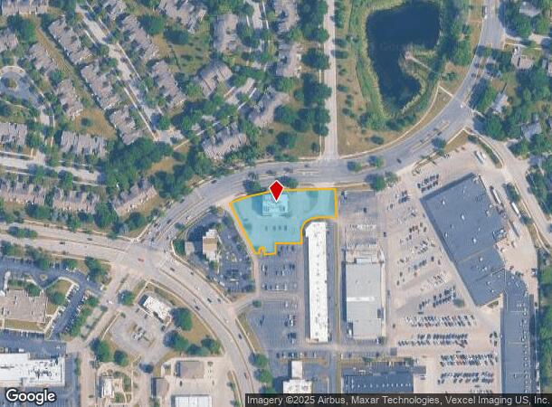  1288 Rickert Dr, Naperville, IL Parcel Map