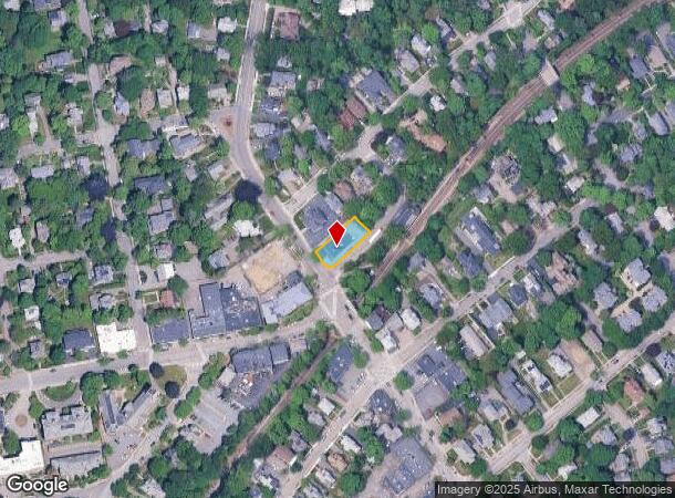 1156 Walnut St, Newton Highlands, MA Parcel Map