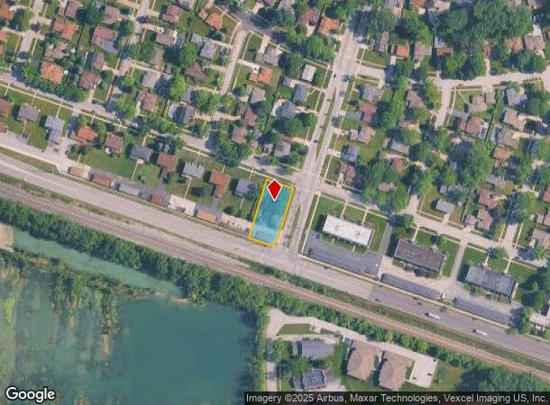  1142 Camellia Dr, Munster, IN Parcel Map