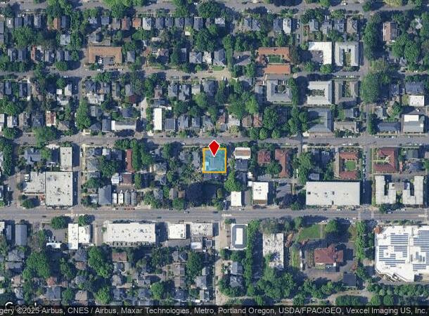 1403 Se 25Th Ave, Portland, OR Parcel Map