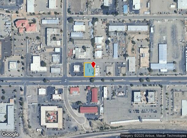 2117 Menaul Blvd Ne, Albuquerque, NM Parcel Map