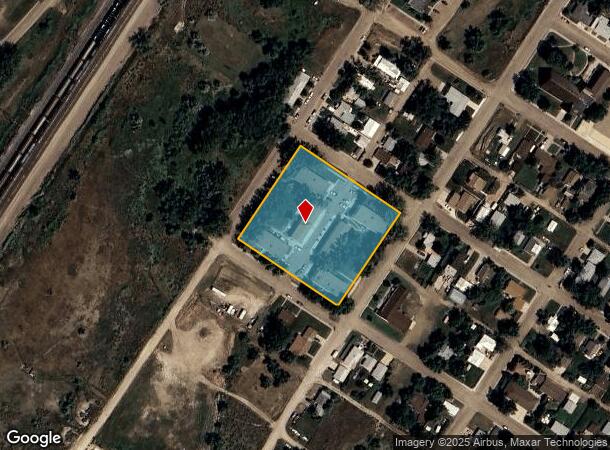 1111 S Pearson Ave, Glendive, MT Parcel Map
