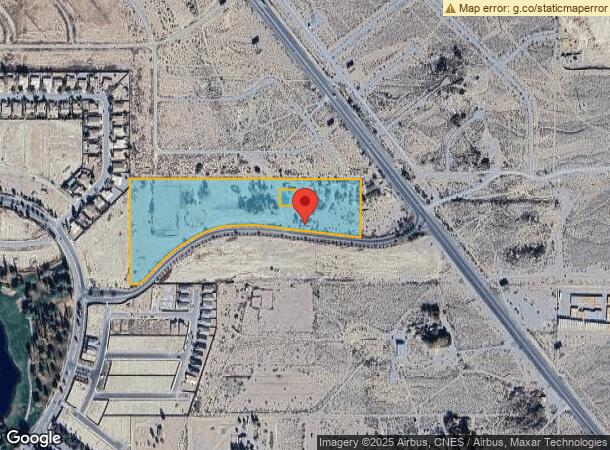  6120 E Mountain Falls Blvd, Pahrump, NV Parcel Map