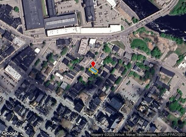  19 Hill St, Biddeford, ME Parcel Map